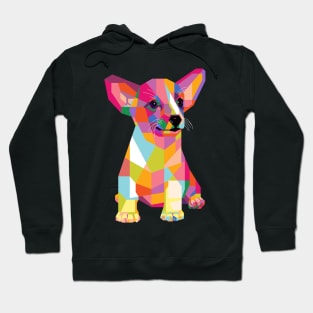 Cute Dog Pop Art Hoodie